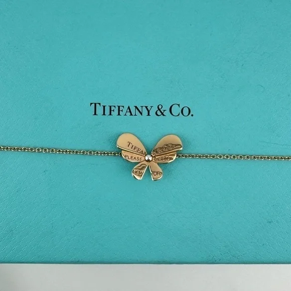 Tiffany & Co. Love Bugs Butterfly Bracelet 18k Rose Gold - Picture 3 of 10